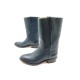 CHAUSSURES GARDIAN BOTTES 37 EN CUIR BLEU MARINE D'EQUITATION LEATHER BOOTS 335€