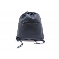 NEUF SAC A DOS DIOR HOMME 39 CM EN CUIR GRAINE NOIR LEATHER BACKPURSE 2000€