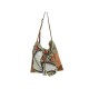 SAC A MAIN HERMES SILK CITY COUP DE FOUET + POCHETTE EN SOIE SILK HAND BAG PURSE