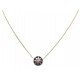 NEUF COLLIER DIOR ROSE DES VENTS DIAMANT LAPIS LAZULI OR JAUNE NECKLACE 1800€