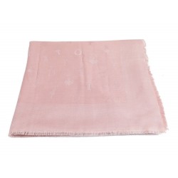 NEUF CHALE CHRISTIAN DIOR EN CACHEMIRE & SOIE ROSE PINK CASHMERE SILK SCARF 550€