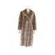 MANTEAU LONG SPRUNG FRERES 48 XL FEMME EN FOURRURE DE ZIBELINE FUR COAT 3500€