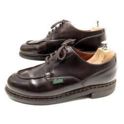 CHAUSSURES PARABOOT CHAMBORD 7.5 41.5 DERBY CUIR MARRON SHOES LEATHER BROWN 345€