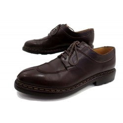 NEUF CHAUSSURES HESCHUNG CATALPA DERBY 6 40 CUIR MARRON FEMME BROWN SHOES 450