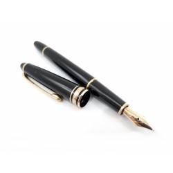 STYLO PLUME MONTBLANC MEISTERSTUCK RESINE NOIRE 