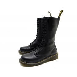 NEUF BOTTINES DOC MARTENS 9733 CUIR NOIR 169 