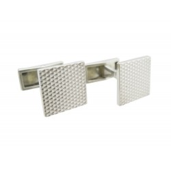  BOUTONS DE MANCHETTES HERMES EN ARGENT 925 + BOITE 