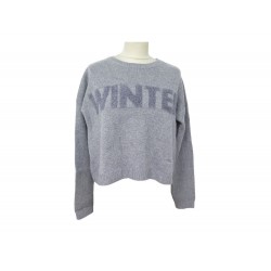 NEUF PULL ERIC BOMPARD WINTER M 38 EN CACHEMIRE 4 FILS GRIS FEMME CASHMERE 350€