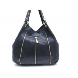 SAC A MAIN MICHAEL KORS MOXLEY MM EN CUIR NOIR LEATHER HAND BAG PURSE 350€