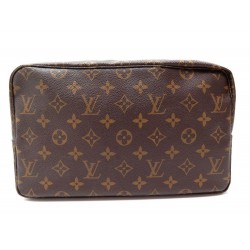 NEUF TROUSSE DE TOILETTE GM LOUIS VUITTON TOILE MONOGRAM LV TOILET POUCH 505€