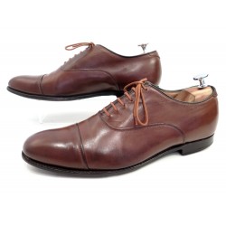 CHAUSSURES CHURCH'S LANARK RICHELIEU 8.5F 42.5 EN CUIR MARRON BROWN SHOES 550