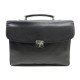 SAC CARTABLE LONGCHAMP MALLETTE EN SERVIETTE A MAIN EN CUIR NOIR BRIEFCASE 490€