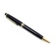 STYLO BILLE MONTBLANC MEISTERSTUCK CLASSIQUE EN RESINE NOIR BALLPOINT PEN 355€