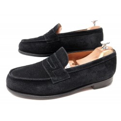  CHAUSSURES JM WESTON 8E MOCASSIN DAIM 1