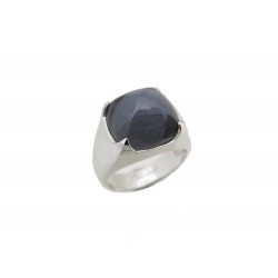 NEUF BAGUE BACCARAT T 57 ARGENT MASSIF & CRISTAL PAIN DE SUCRE SILVER RING 300€