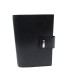 NEUF COUVERTURE PORTE AGENDA ST DUPONT CUIR GRAINE NOIR HOMME DIARY HOLDER 350€