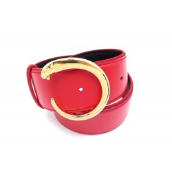  NEUF CEINTRUE CARTIER PANTHERE ROUGE LARGE 70 