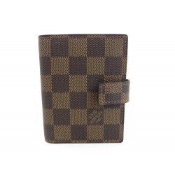 NEUF COUVERTURE MINI AGENDA LOUIS VUITTON DAMIER EBENE BLOC NOTE DIARY 355€