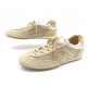 NEUF CHAUSSURES HOGAN OLYMPIA 36 BASKETS DAIM & TOILE BEIGE SNEAKERS SHOES 325€