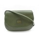 NEUF VINTAGE SAC A MAIN ST DUPONT BESACE BANDOULIERE EN CUIR VERT BAG PURSE