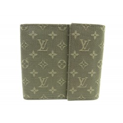 PORTEFEUILLE LOUIS VUITTON TOILE MONOGRAM MINI LIN M92440 MONNAIE WALLET 450€