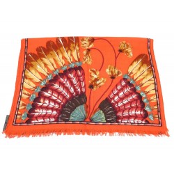 CHALE HERMES 180 x 60 FOULARD CACHEMIRE SOIE CASHMERE SILK SCARF 