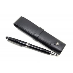 NEUF STYLO BILLE MONTBLANC MEISTERSTUCK PLATINE 2866 + ETUI WESTSIDE 4810 495€