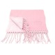 ECHARPE HERMES EVELYNE DOUBLE FACE 160x30 EN CACHEMIRE ROSE CASHMERE SCARF 490€