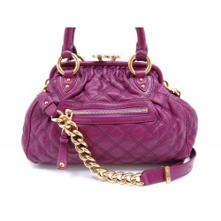 SAC A MAIN MARC JACOBS MINI STAM C3111005 EN CUIR FUSCHIA BANDOULIERE BAG 1055€