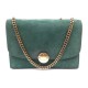 SAC A MAIN MARC JACOBS POCHETTE EPAULE 24 CM EN DAIM VERT DEER BAG PURSE 500€