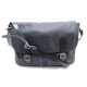 NEUF SAC MESSENGER APC CUIR NOIR GRAINE BESACE 