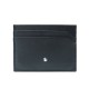 NEUF PORTE CARTES MONTBLANC 114603 5 CC SARTORIAL EN CUIR NOIR CARD HOLDER 115€