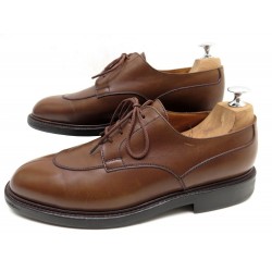 NEUF CHAUSSURES MANUFACTURE JM WESTON 593 8D 42 DERBY DEMI CHASSE CUIR SHOE 695€