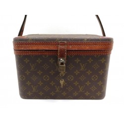  SAC LOUIS VUITTON VANITY TOILE MONOGRAM 