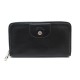 NEUF PORTEFEUILLE LONGCHAMP LE PLIAGE EN CUIR NOIR L3427737001 + SAC WALLET 190€