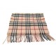 ECHARPE BURBERRY EN CACHEMIRE TARTAN VINTAGE CHECK BEIGE CASHMERE SCARF 390€