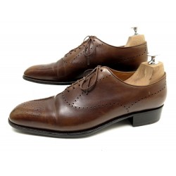 CHAUSSURES JM WESTON 582 SAVILE 8C 41.5 42 RICHELIEU EN CUIR PATINE SHOES 765€