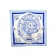 FOULARD HERMES COMPAGNONS DE MER DUBIGEON CARRE EN SOIE BLEU SILK SCARF 350€