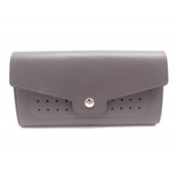 NEUF PORTEFEUILLE LONGCHAMP MADEMOISELLE L3146883112 EN CUIR TAUPE BILLFOLD 320€