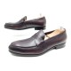 NEUF MOCASSINS PRADA 7 IT 41.5 FR CUIR MARRON 