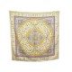 FOULARD HERMES DONNER LA MAIN PETROSSIAN CARRE EN SOIE VIOLET SILK SCARF 350€