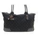  SAC A MAIN GUCCI PRINCY CABAS TOILE MONOGRAMMEE NOIRE HAND BAG PURSE 