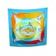 FOULARD HERMES SMILES IN THIRD MILLENARY KWUMI CARRE SOIE BLEU SILK SCARF 350€