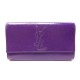 NEUF POCHETTE YVES SAINT LAURENT 203855 SAC DE JOUR LOGO YSL EN CUIR CLUTCH 669€