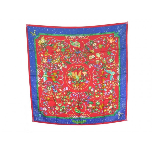 FOULARD HERMES PIERRES D'ORIENT ET D'OCCIDENT PAUWELS CARRE EN SOIE SCARF 350€