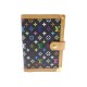 PORTE AGENDA LOUIS VUITTON EN TOILE MONOGRAM NOIR MULTICOLOR MURAKAMI STYLO 750€