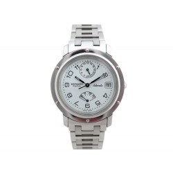  MONTRE HERMES CLIPPER CL5.71 ACIER 36MM AUTOMATIQUE RESERVE 