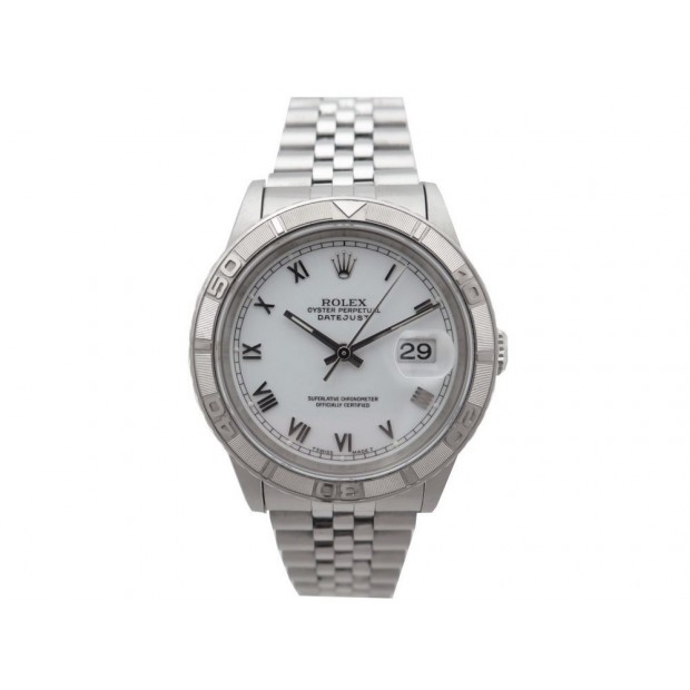 MONTRE ROLEX DATEJUST TURN-O-GRAPH 16264 AUTOMATIQUE 36 MM OR ACIER WATCH 6100€