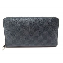 PORTEFEUILLE LOUIS VUITTON ORGANIZER ZIPPY TOILE DAMIER GRAPHITE BILLFOLD 615€