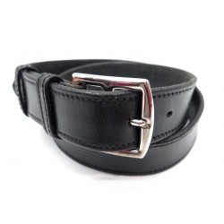 CEINTURE HERMES ETRIVIERE 32 FEMME T 76 EN CUIR NOIR BLACK LEATHER BELT 645€